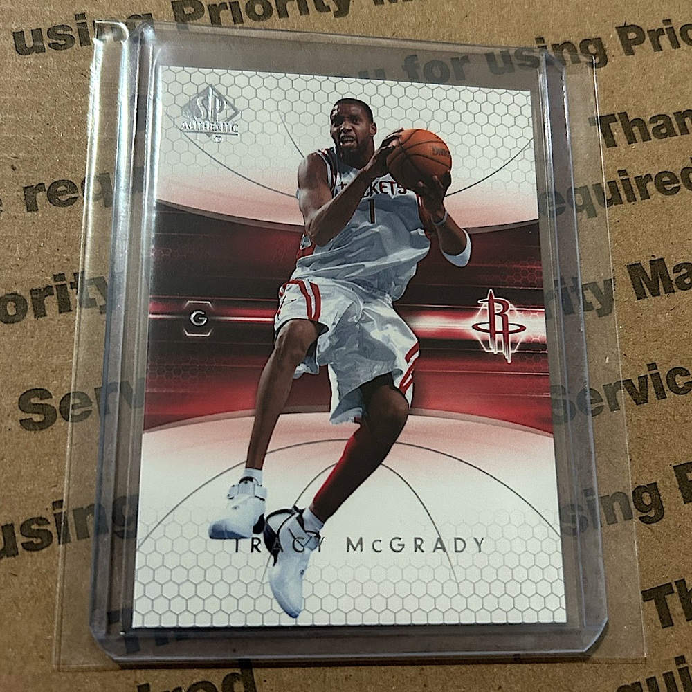 Tracy McGrady ‘05 Upper Deck SP Authentic Card No. 29